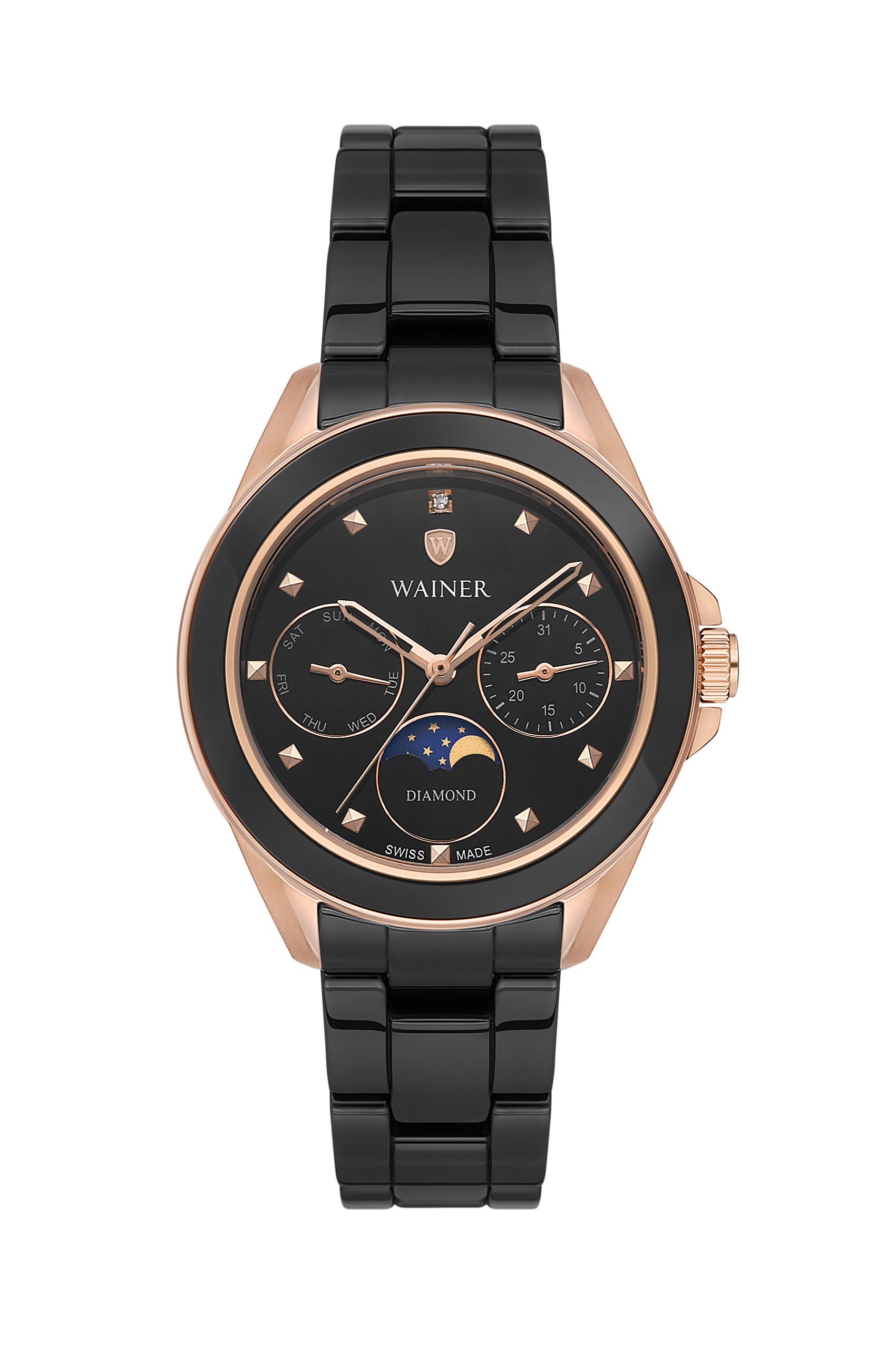 Black / Rose Gold