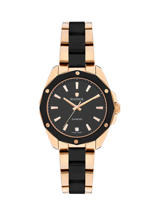 Black / Rose Gold