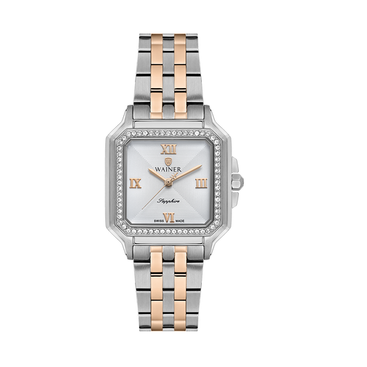 Silver / Rose Gold