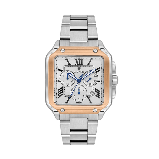 Silver / Rose Gold