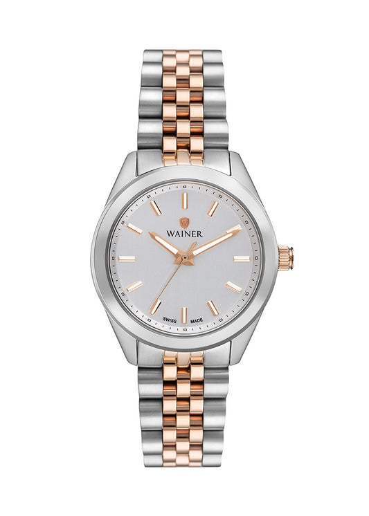 Silver / Rose Gold